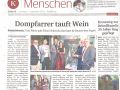 Kurier von September 2022 - Barrique de Beurse Übergabe