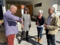 Besuch des Chinesischen Botschafters, Herr Li Xiaosi - Sept 2021 -  Weingut Heinrich