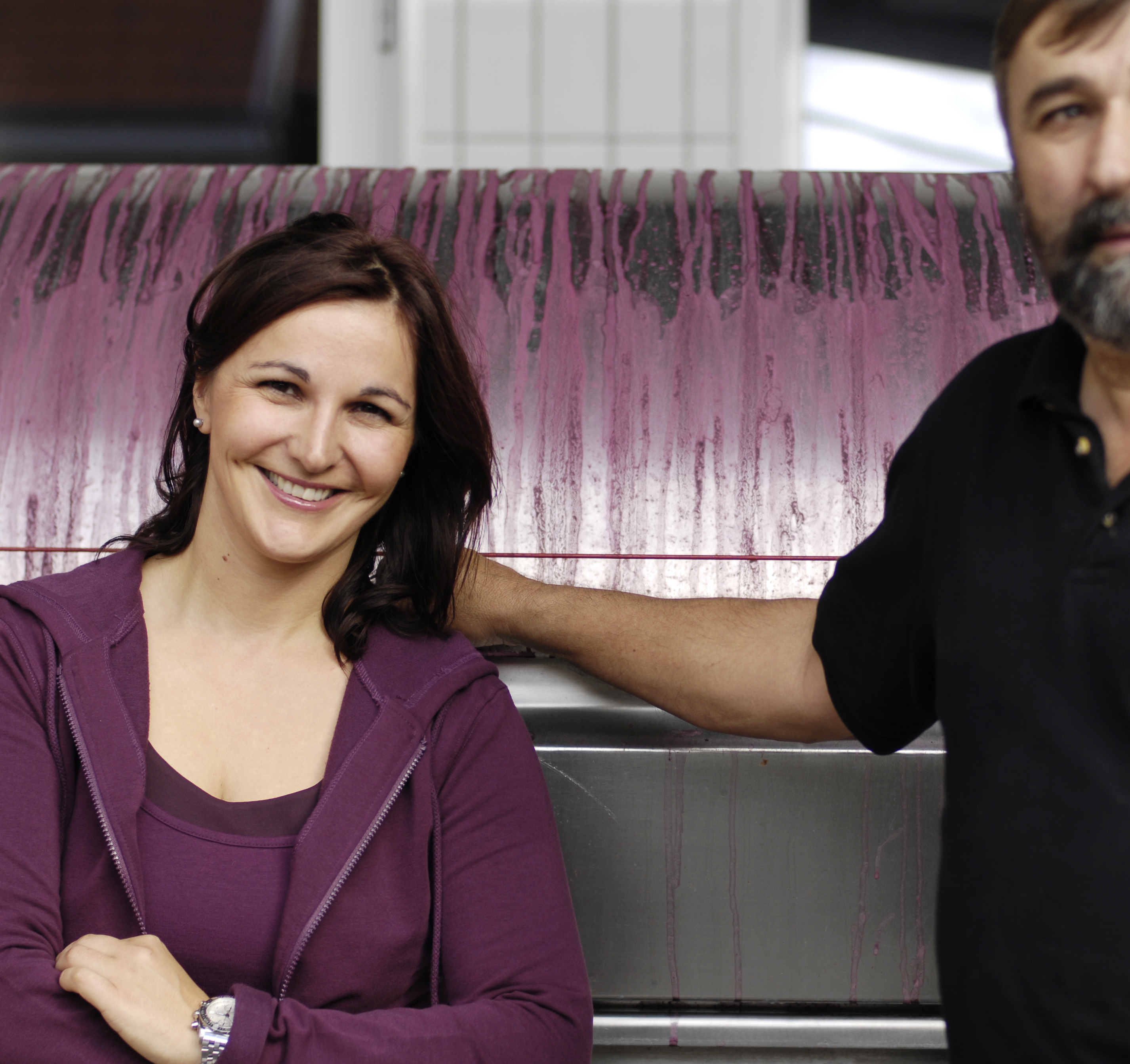 Silvia mit Vater Johann Heinrich