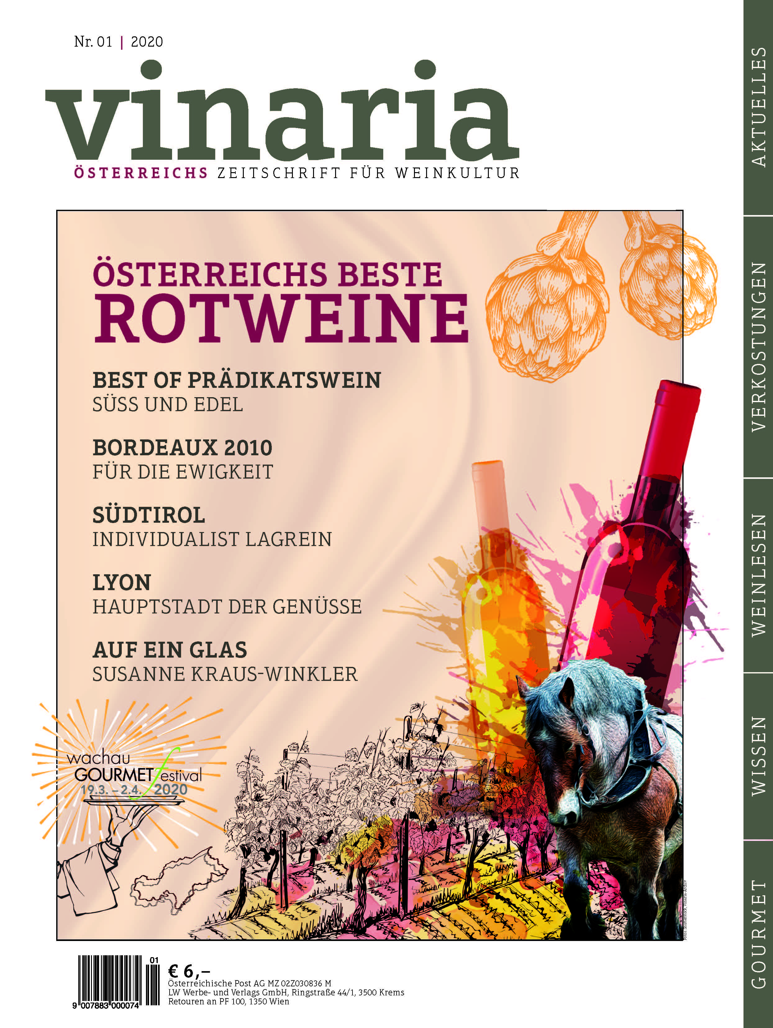 Vinaria Premium Rotwein - elegy 2015 - Weingut Silvia Heinrich