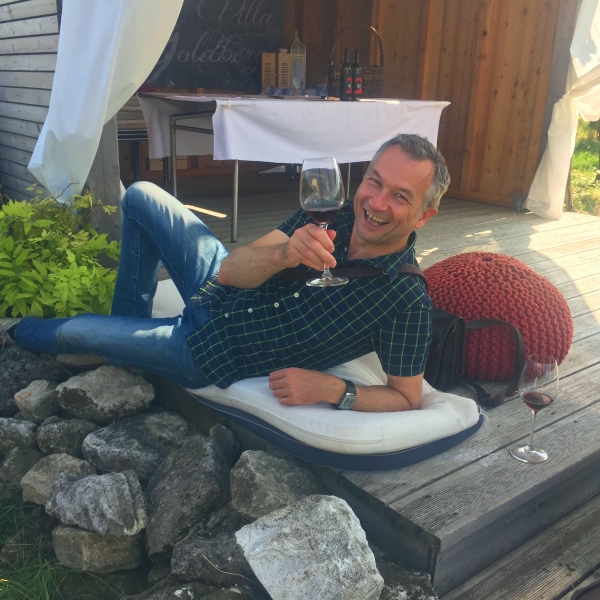 Vinazion zu Besuch im Weingut J. Heinrich im Blaufränkischland, Sept. 2016