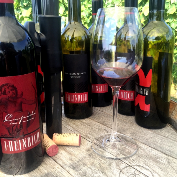 Vinazion zu Besuch im Weingut J. Heinrich im Blaufränkischland, Sept. 2016