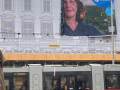 Woment Kampagne der Zürich Versicherung - Plakat mit Silvia Heinrich am Schwarzenbergplatz in Wien